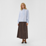 CUarin Blouse – Blue/White Stripe