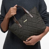 Quilted Mini Tote Bag - Olive 