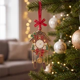 Sparkle Cuckoo Clock Decoration 