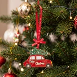 Sparkle Car with Tree Decoration