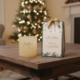 Christmas Cosy Fireside Four Wick Candle with Winter Berry