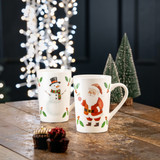Christmas Characters Latte Mugs – Set of 4