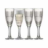 Eyre Flute Champagne Glasses – Set of 4