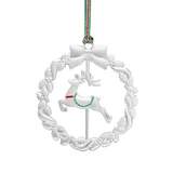 Reindeer Wreath Christmas Tree Decoration