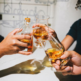 Twin Irish Whiskey Glasses Gift Set 