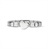 Trendsetter Stainless Steel Heart Bracelet