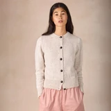 Cassia Cashmere Cardigan - Chalkstone