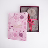 Gabrielle Pearl Knit Hat & Scarf Gift Set – Mink