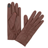 Ashwood Classic Tan Leather Gloves with Fleece Lining_10002