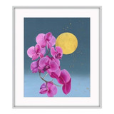 Colleen Fitzpatrick Art Orchid Gold Framed Print_10001