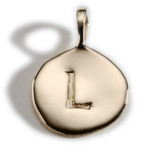 Enibas Anam 9K Gold Initial Charm_10011