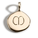 Enibas Anam 9K Gold Initial Charm_10012