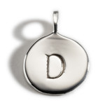 Enibas Anam Sterling Silver Initial Charm_10007
