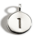 Enibas Anam Sterling Silver Initial Charm_10012