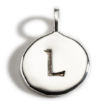 Enibas Anam Sterling Silver Initial Charm_10015