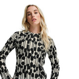 Regatta Orla Kiely Long Sleeve T-Shirt Black_10002