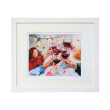 "Cheers!" Framed Print
