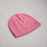 Karen Horseshoe Cable Aran Beanie Hat_10008