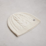 Karen Horseshoe Cable Aran Beanie Hat_10013