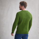 Martin Interlinking Cable Crew Neck Aran Sweater_10007