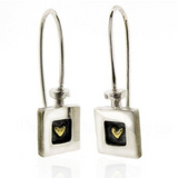 Alan Ardiff Heart Of Gold Drop Earrings_10002