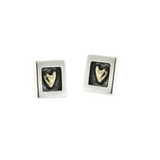 Alan Ardiff Heart of Gold Stud Earrings_10002