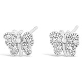 Absolute Kids Silver Butterfly Earrings_10001