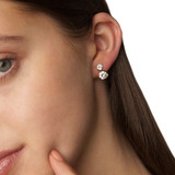 Absolute Silver S Shape Earrings_10001