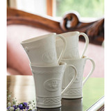 Belleek Claddagh Set of 4 Mugs_10001