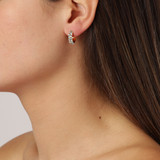 Dyrberg/Kern Heidi Gold Crystal Earrings_10002
