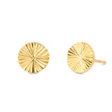 Garrett Mallon Radanta 9K Gold Small Stud Earrings_10001