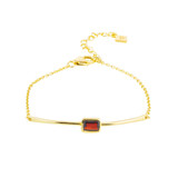 Juvi Manhattan Gold Garnet Bracelet _10001
