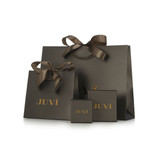 Juvi Manhattan Garnet Gold Drop Earrings_10003