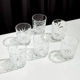 Killarney Crystal Trinity Set of 6 Whiskey Glasses_10008