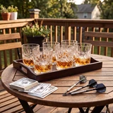 Trinity Set of 6 Whiskey Glasses