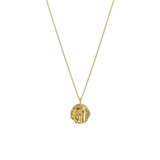 Juvi Small Merrow Coin Pendant Chain Gold_10001