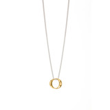 Maureen Lynch Wave Mini Silver & Gold Pendant _10001