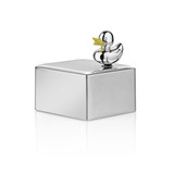  Newbridge Silver Plated Duck Musical Box_10001