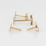 NJO 9K Yellow Gold Cubic Paisley Piercing_10002