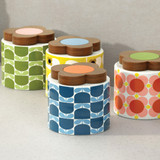 Orla Kiely Wild Rose Stem Dandelion Ceramic Storage Jar_10002