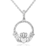 Waterford Jewellery Claddagh Pendant_10001