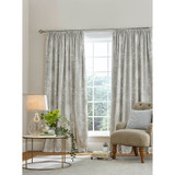 Laura Ashley Josette Dove Grey Set of 2 Curtains -  223cm x 183cm _10001