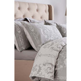 Laura Ashley Josette Dove Grey Double Quilt Set_10002