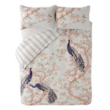 Laura Ashley Belvedere Duck Egg Super King Quilt Set_10002