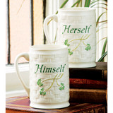 Belleek Himself & Herself Mug Set_10001