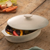 Belleek Tivoli Oval Lidded Baker_10002