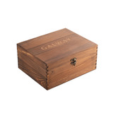 Galway Crystal Renmore Wooden Boxed Whiskey Gift Set _10005