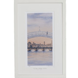 Jim Scully Ha'Penny Bridge Sunset Portrait Frame_10001