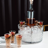 Killarney Crystal Trinity Vodka Set _10010