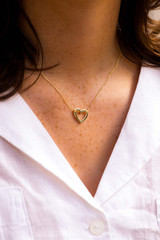 Little Light Self-Love Gold Heart Shaped Pendant_10002